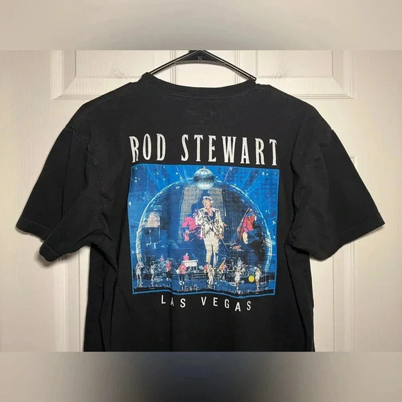 Rod Stewart Size Medium Las Vegas Concert Tee - Picture 5 of 7